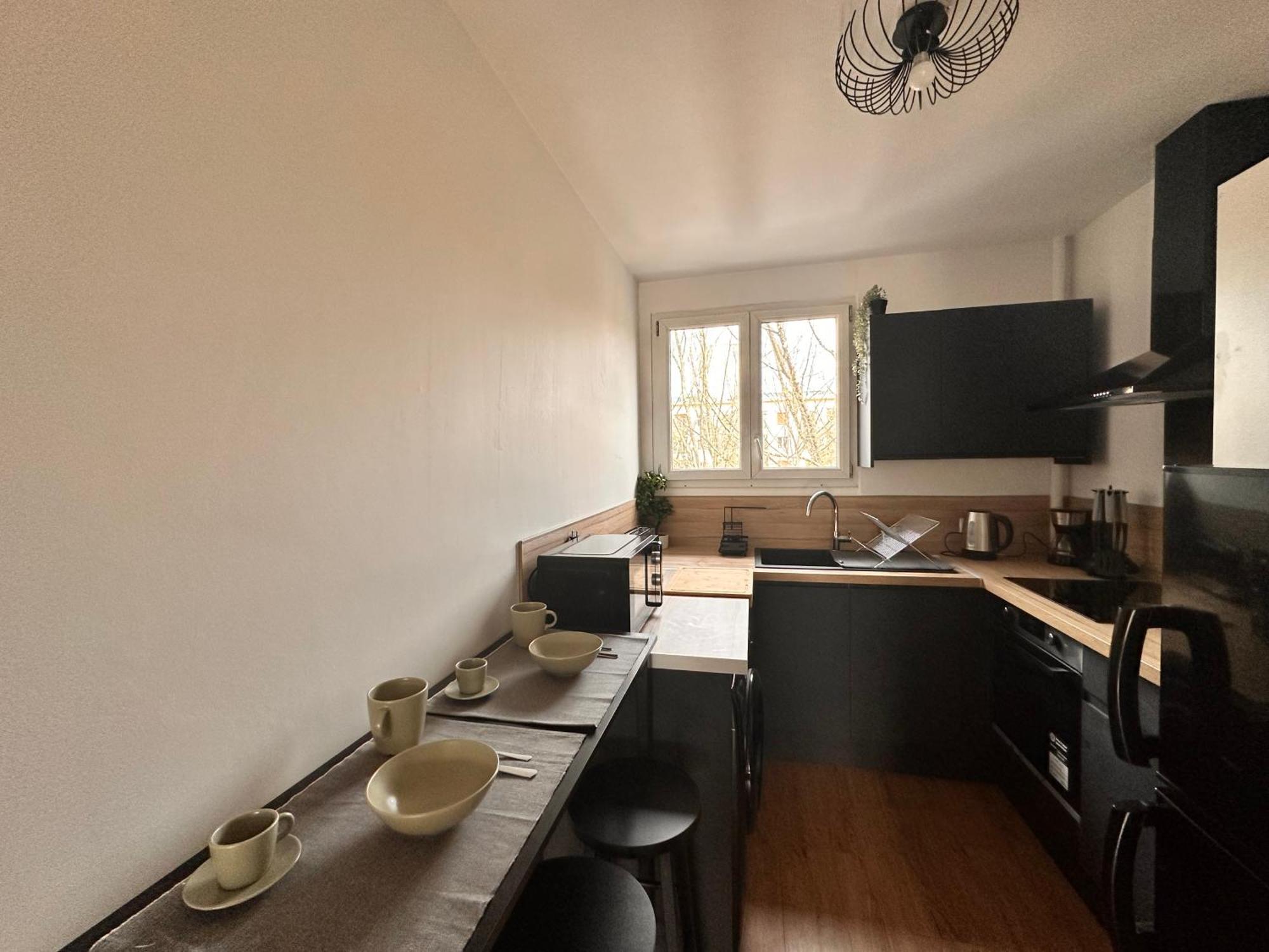 Ferienwohnung Cocon Clemenceau Rouen Exterior foto