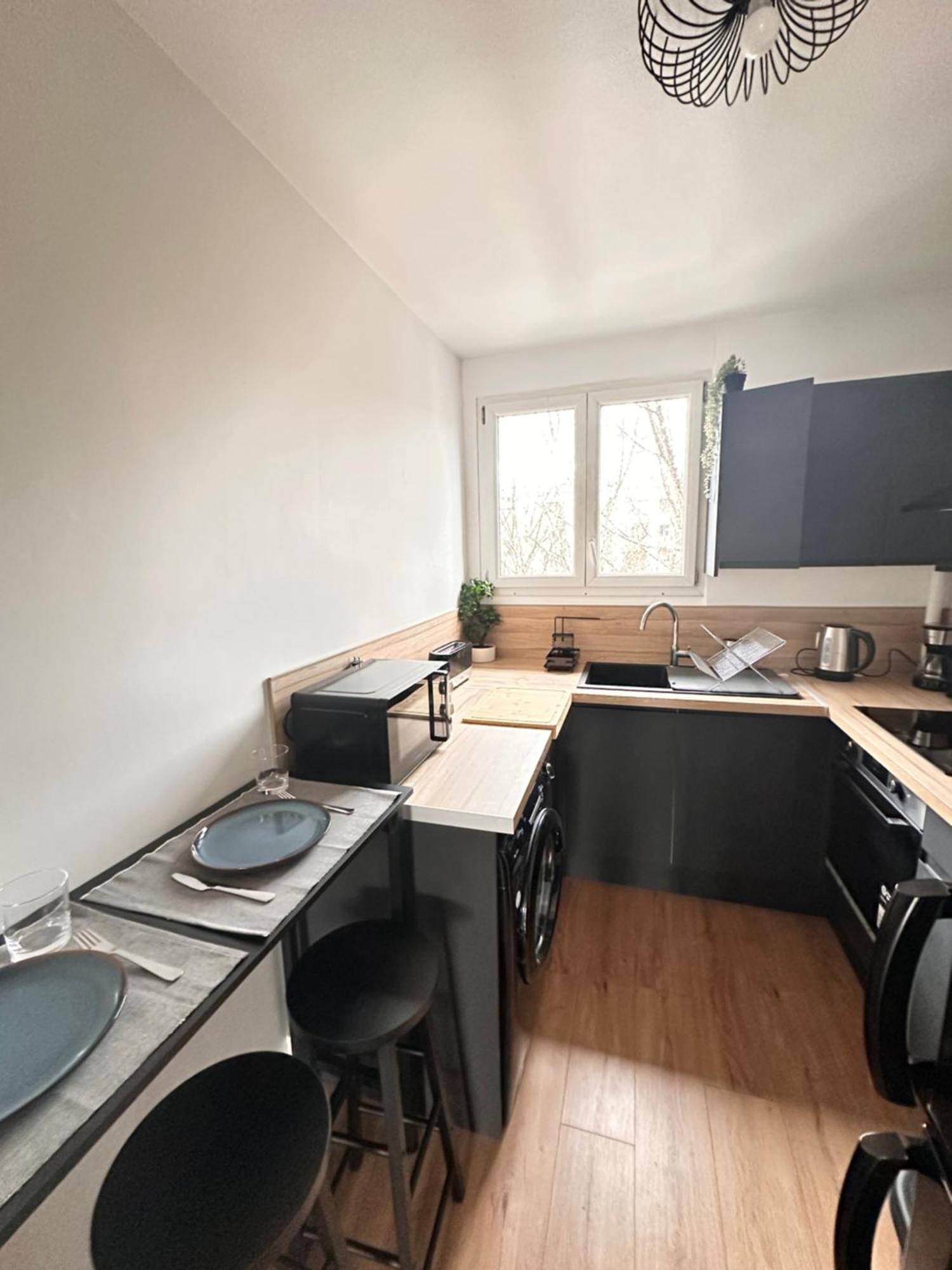Ferienwohnung Cocon Clemenceau Rouen Exterior foto