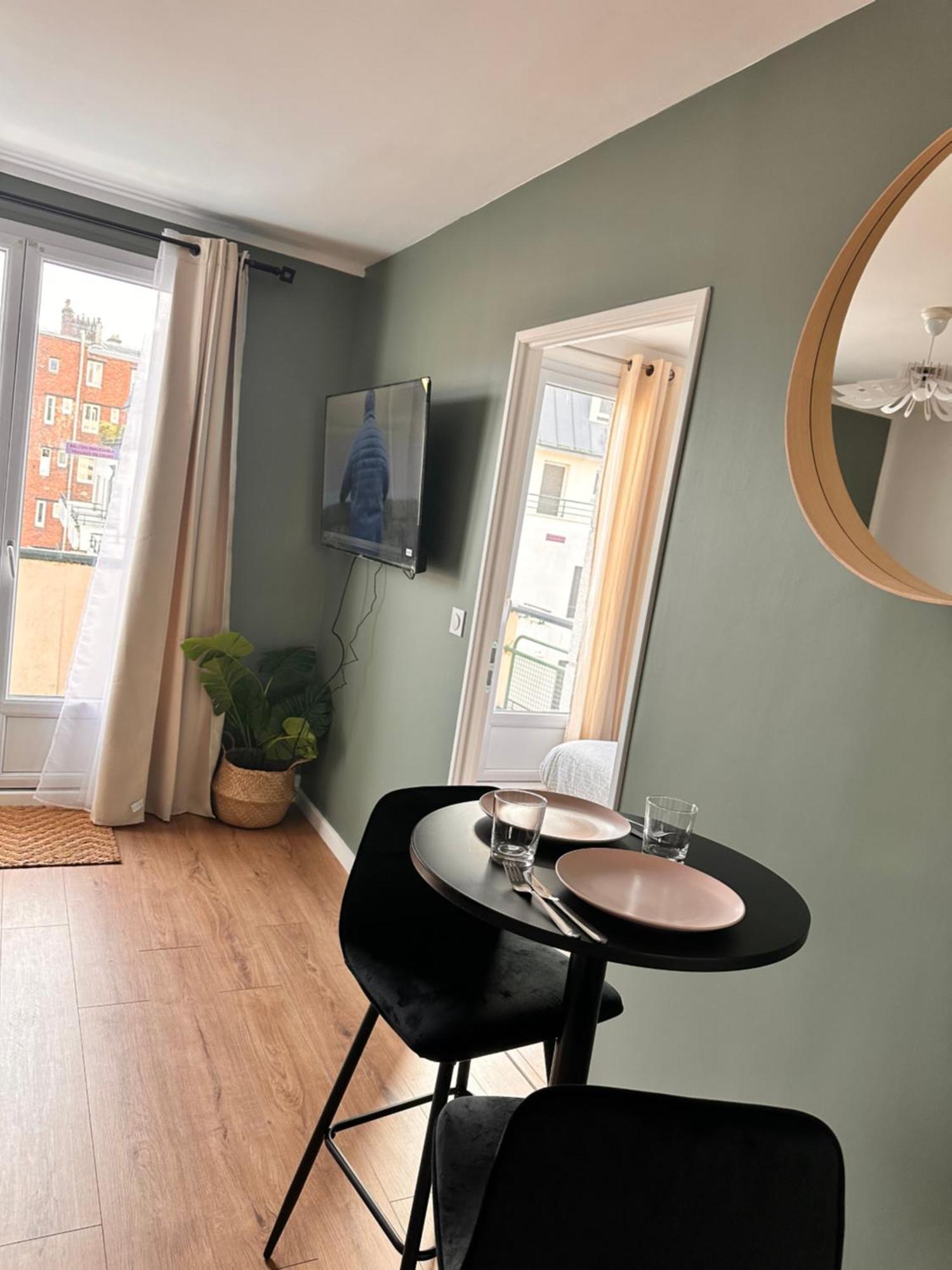 Ferienwohnung Cocon Clemenceau Rouen Exterior foto